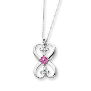  Loyalty Heart Necklace in Sterling Silver Jewelry