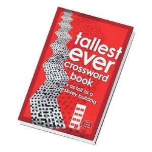   Crossword Puzzle Book   Tall As a Four Story Building 