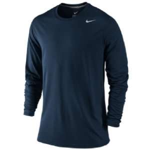  Nike Navy Long Sleeve Legend Dri Fit Top Sports 