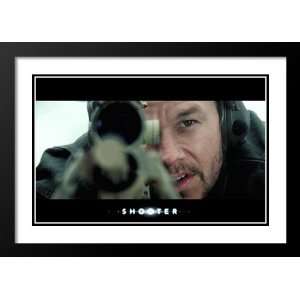  Shooter 20x26 Framed and Double Matted Movie Poster 