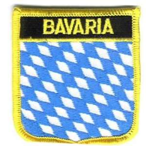  Bavaria Country Shield Patches 