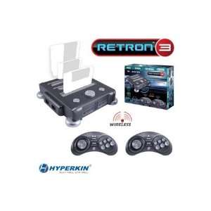 RetroN 3 Video Gaming System for NES, SNES & Genesis   Charcoal Gray 