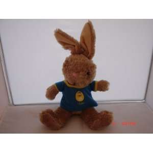  M&Ms Yellow Brown Bunny Plush Toy New without Tag 10 