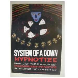  System Of A Down Finnish Poster Hypnotize 