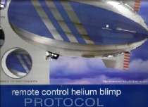 Radio Control Toys   Remote Control Helium Blimp ~ 51 Inches 