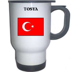  Turkey   TOSYA White Stainless Steel Mug Everything 