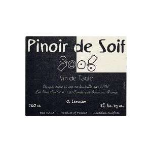 Pinoir De Soif Les Vins Contes 2007 750ML Grocery 