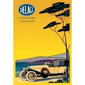    Vintage Art Delage   Out for a Drive   00236 0