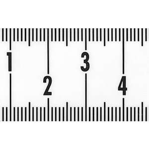  Adhesive Ruler 1 Wide, 1mm Grads