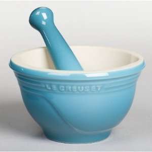  Le Creuset PG4050 0417 Mortar and Pestle Set in Caribbean 