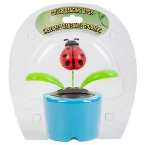  4plastic Solar powered Dancing Bugs (Assorted Colors and 