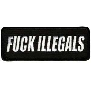  F*Ck Illegals Patch Automotive