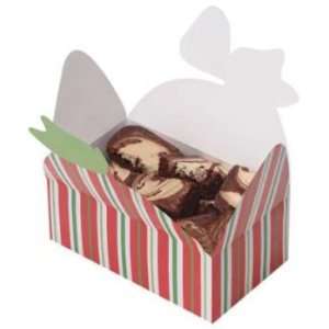  Red & Green Stripes Cookie/Candy Box Health & Personal 