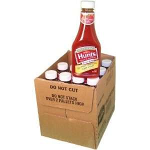Hunts Ketchup No Salt 13.5 oz (Pack Of 12)  Grocery 