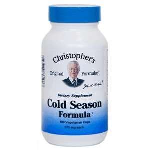   Christophers Cold Season formula (100 Caps)