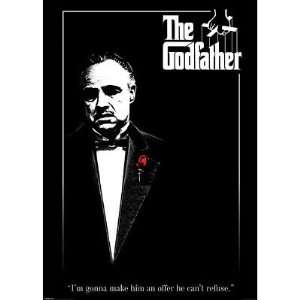  Godfather Movie (Offer He Cant Refuse, B&W, Huge) Poster 