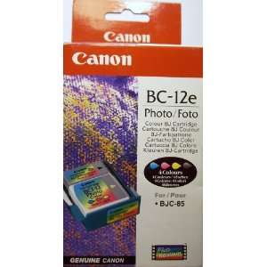  Genuine Canon BC 12e Photo Cartridge F47 1751 300 for BJC 