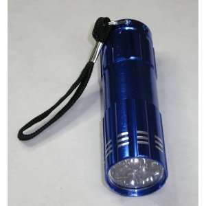  Pocket Sized 9 Head Super Bright LED Flashlight