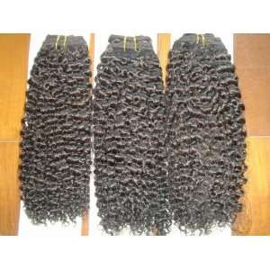   Pack Combo 14,18,22 Malaysian Curl Weft Hair Extensions Beauty