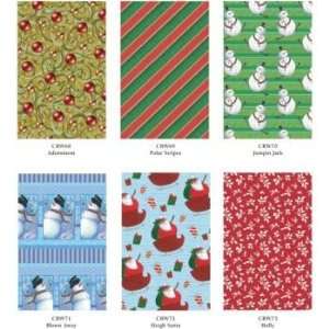  Christmas Roll Wrap 100 square assortment 2 Case Pack 36 