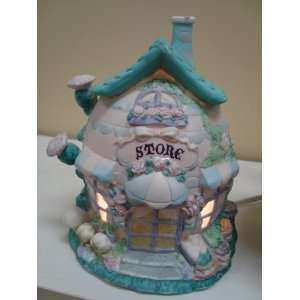  LOVELY LIGHTED SPRING/EASTER HOUSE NEW IN BOX Everything 