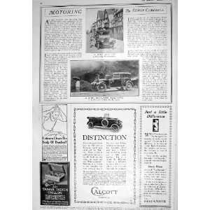  1925 BEAN MOTOR CAR ROLLS ROYCE CALCOTT ADVERTISEMENT CARR 
