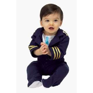   Pilot w/ Cap Infant Costume Size 6 12mos No Glasses  Toys & Games