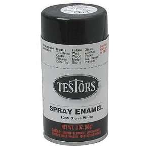  Testors 1245 Pla enamel white spray