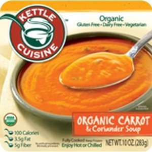 Gluten Free   Microwavable Carrot & Coriander Soup Frozen   9 x 10 Oz 
