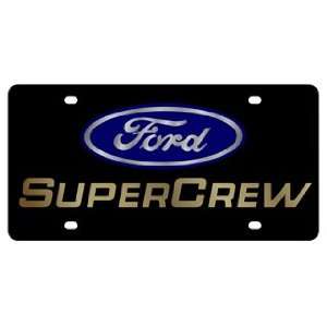  Ford SuperCrew License Plate Automotive