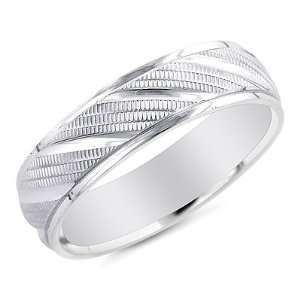    Mens Platinum 6mm Comfort fit Wedding Band Size 11 Jewelry