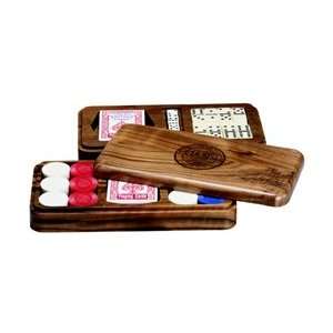  1417    Wood Poker Game Box