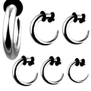   Surgical Stainless Steel Hook Tapers   14G (1.6mm), Sold as a Pair