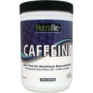   NutraBio Caffeine Anhydrous Powder   150 Grams