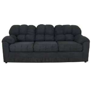   1655 S BK Standard Sofa in Bulldozer Black 1655 S BK