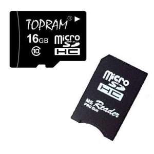  Topram 16GB 16G Class 10 C10 microSD microSDHC SDHC 