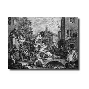    The Election Chairing The Member 1758 Giclee Print
