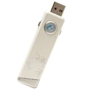  Silicon Power 1GB Touch 510 2.0 Flash Drive (White 