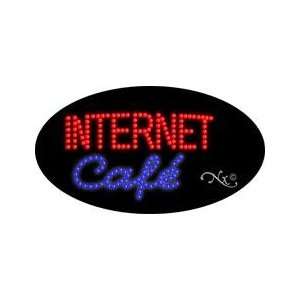  LABYA 24110 Internet Cafe Animated LED Sign Office 