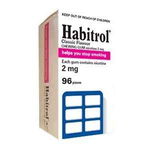  Habitrol Nicotine Gum Classis Flavor 1 Box 96 Pieces 
