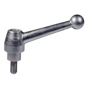 Kipp KHT 45 Steel Ball Knob Adjustable Handle 5.19 Inch Long, 3/4 10 x 