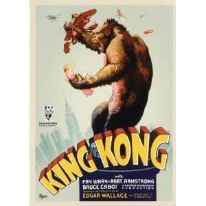  King Kong (1933) 27 x 40 Movie Poster Style D