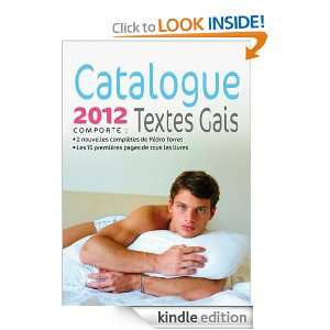 Catalogue des livres numériques Textes Gais 2012 (2 nouvelles 