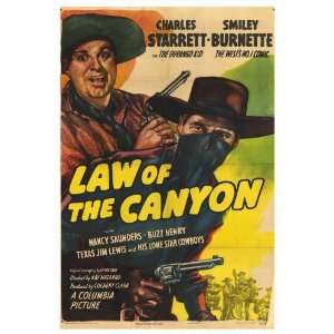  Law of the Canyon (1947) 27 x 40 Movie Poster Style A 