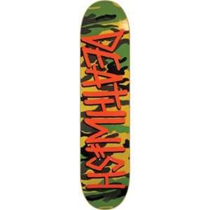  Deathwish Multi Deathspray Skateboard Deck   7.87 Camo 