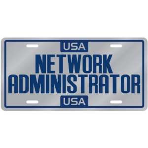  New  Usa Network Administrator  License Plate 