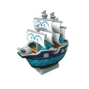  One Piece Marine Battle Ship Chara Bank Toys & Games