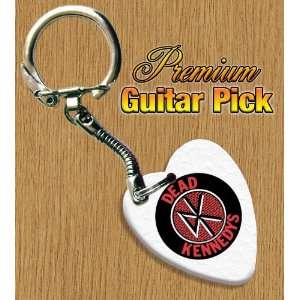  Dead Kennedys Keyring Bass Guitar Pick Both Sides Printed 