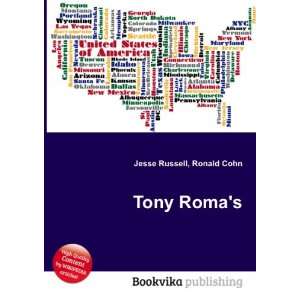  Tony Romas Ronald Cohn Jesse Russell Books