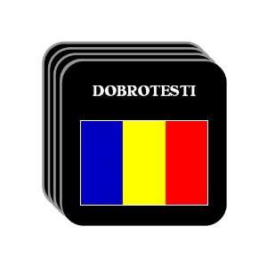  Romania   DOBROTESTI Set of 4 Mini Mousepad Coasters 